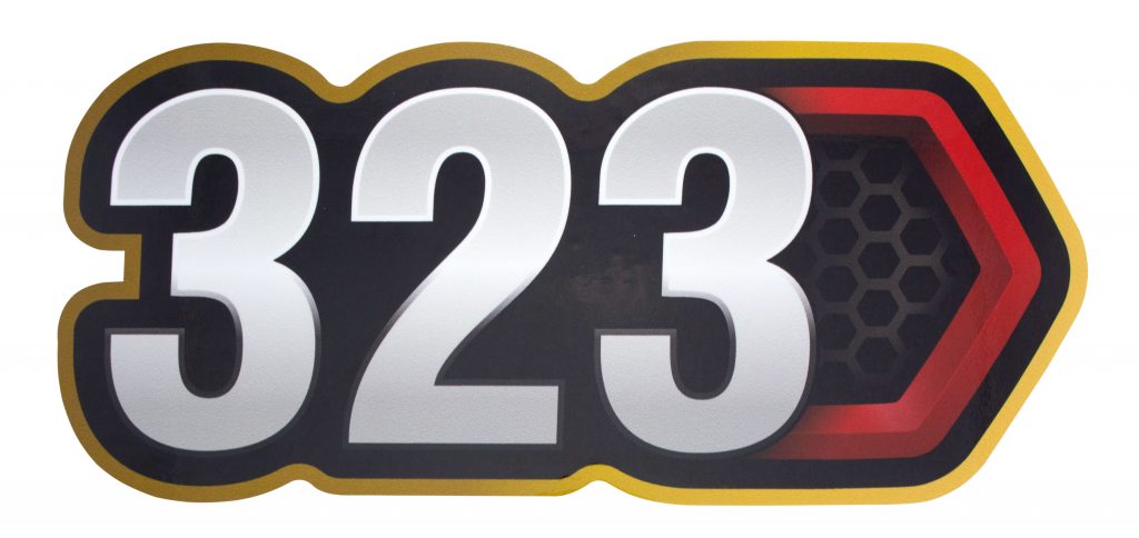 Detalhe de autoadesivo 3